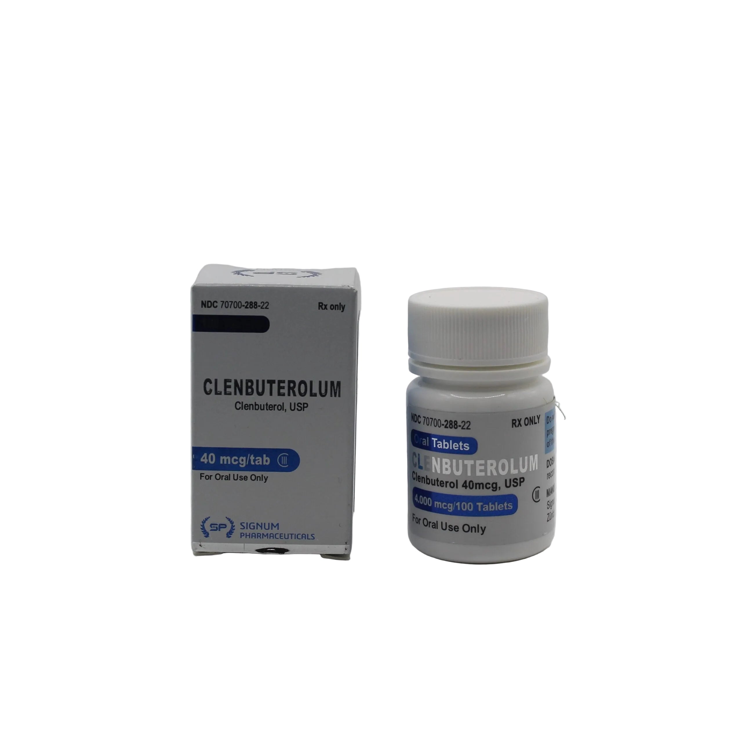 Clembuterol (40mcg x 100comp)